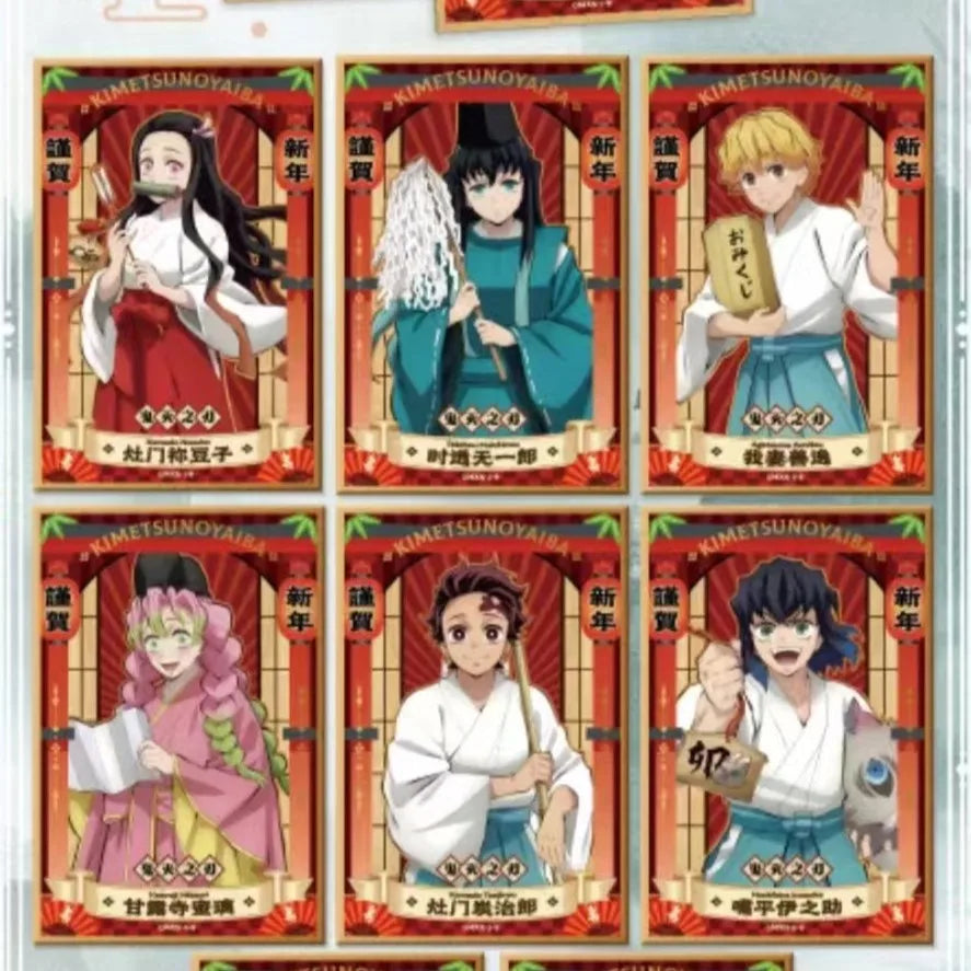 Wholesale Demon Shikishi Slayered Art Board Collection Rare Anime Character Cards Japanese Anime Fans Gift