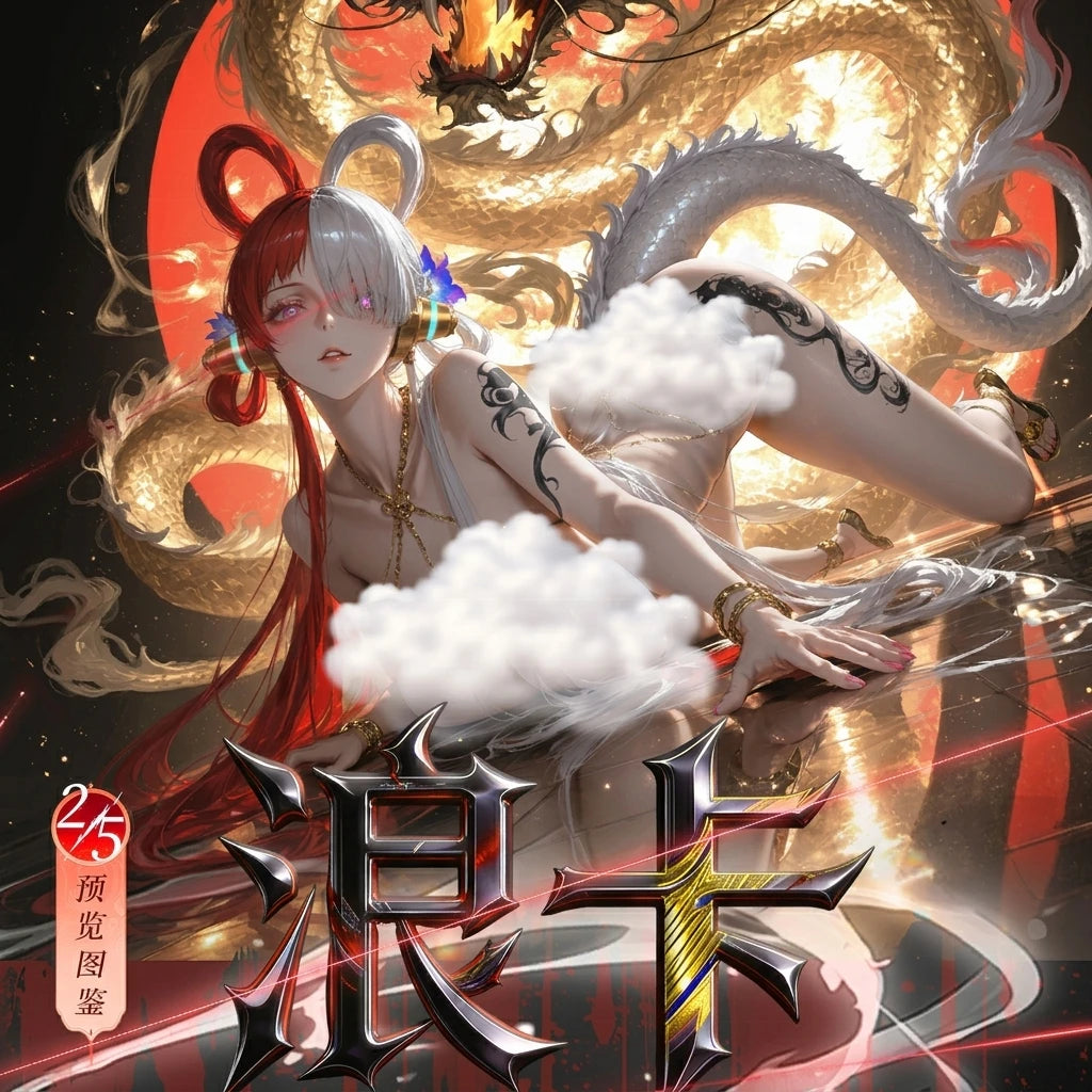 Wholesale Langka Cultural Creative One Pieced Metal Collectible Cards Sexy Game Card 52 Boxes +1 diamond Ticket