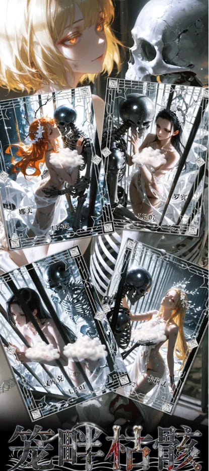 Wholesale Langka Cultural Creative One Pieced Metal Collectible Cards Sexy Game Card 52 Boxes +1 diamond Ticket