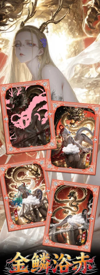 Wholesale Langka Cultural Creative One Pieced Metal Collectible Cards Sexy Game Card 52 Boxes +1 diamond Ticket