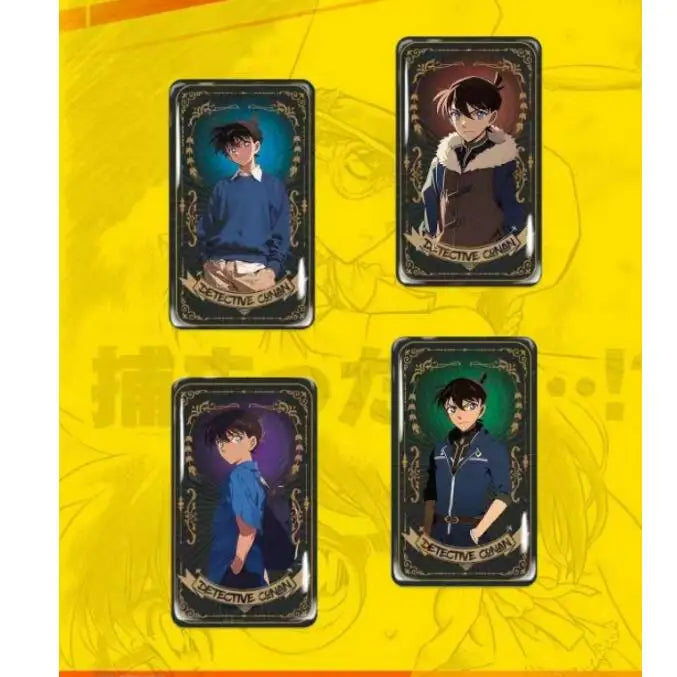 30pc/box New Detective Conan Boxed Double-sided Small LOMO Cards Animation Card Book Mark Conan