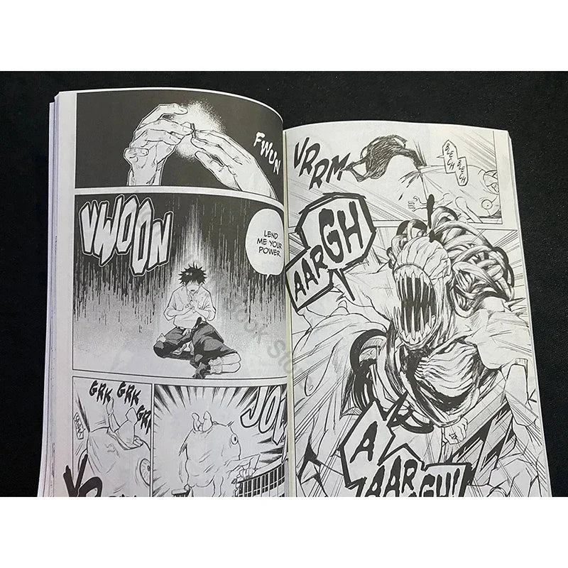 Manga Book 2 Volume Jujutsu Kaisen Japan Youth Teens Fantasy Science Mystery Suspense Manga Comic Book English