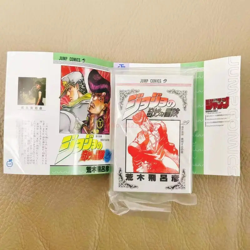 BANDAI JoJo's Bizarre Adventure Jump Comics Collectible Mini Manga Capsule Toy Collection Manga Book  Anime Comic