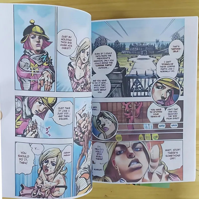 12 Books Steel Ball Run Manga Book JOJO's Bizarre Adventure Part7 Vol.13-24 Japanese Youth Comic Books English Comic Books