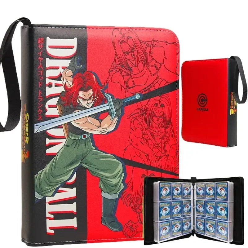400/900pcs Dragon Ball Anime Card Album Book Collection Card Storage Folder Hold Vegeta Iv Game Cards Binder Holder Collect Gift