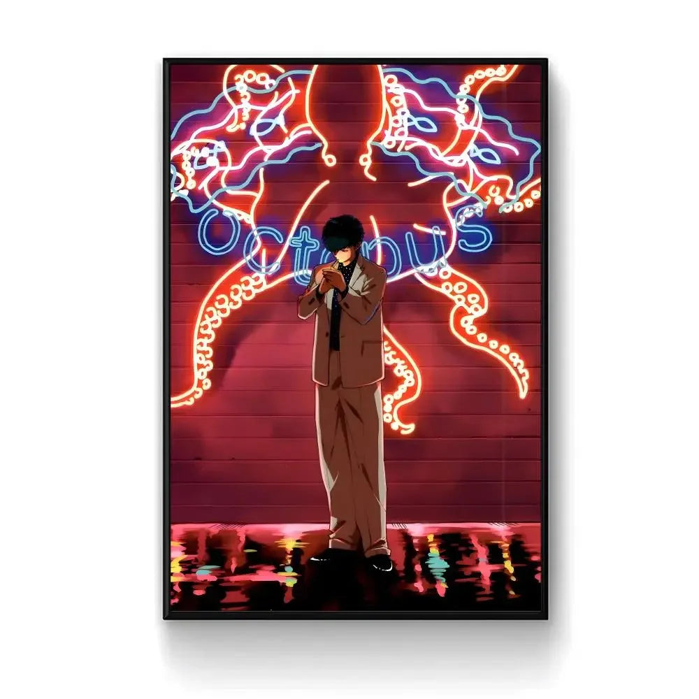 Manga G-Go for It, N-Nakamura! Poster Self-adhesive Paper Print Home Living Room Bedroom Entrance Bar Cafe Art