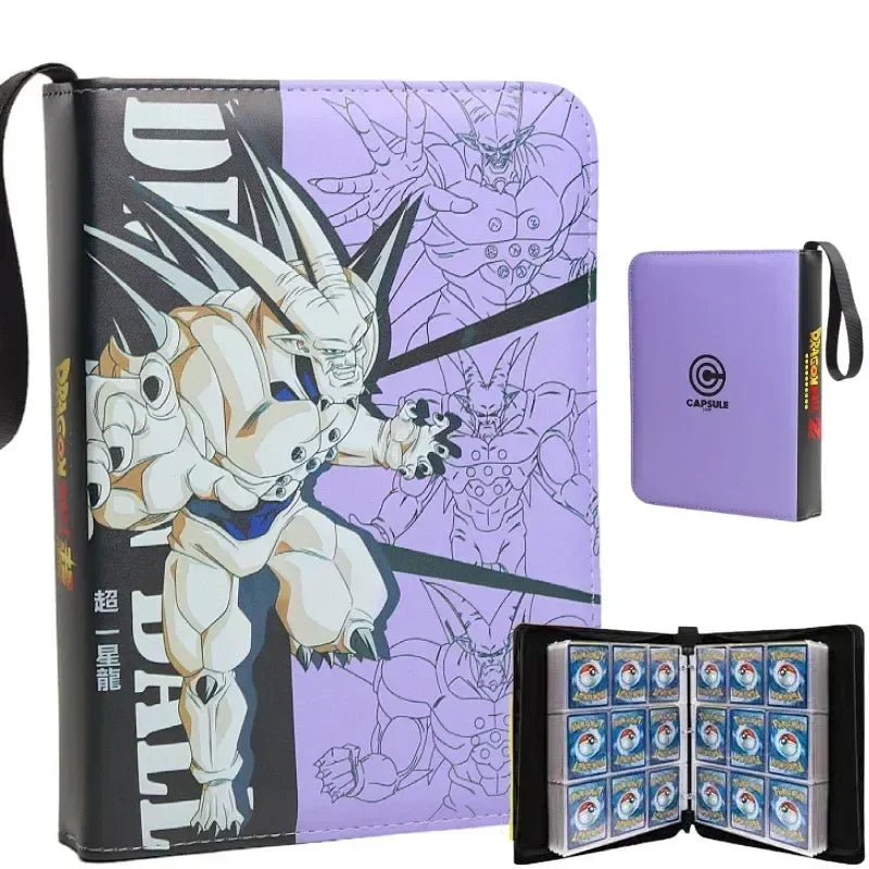 400/900pcs Dragon Ball Anime Card Album Book Collection Card Storage Folder Hold Vegeta Iv Game Cards Binder Holder Collect Gift