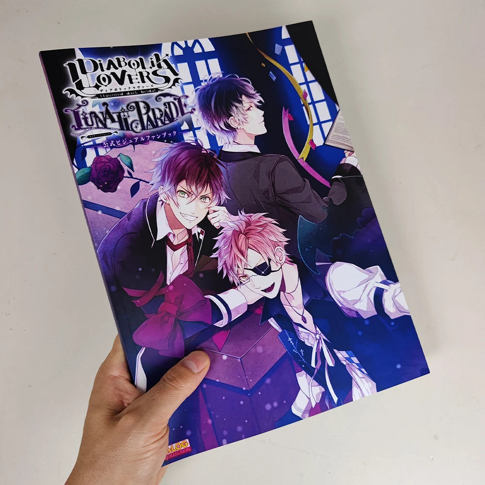 Diabolik Lovers Lunatic Parade Visual Fan Book Anime Otome Game Art Book Illustration Collection book