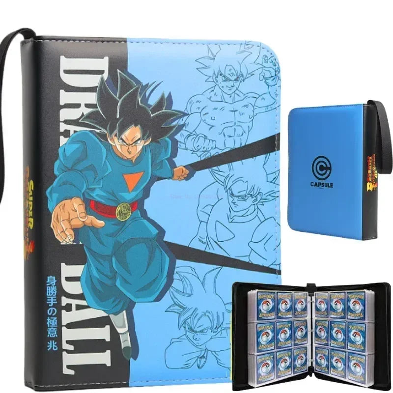 400/900pcs Dragon Ball Anime Card Album Book Collection Card Storage Folder Hold Vegeta Iv Game Cards Binder Holder Collect Gift