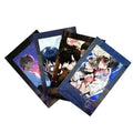 4 Pcs/Set Korean Manga Lomo Card Baek Cirrus, Yeon Skylar Characters HD Photocard Fans Collection Cards