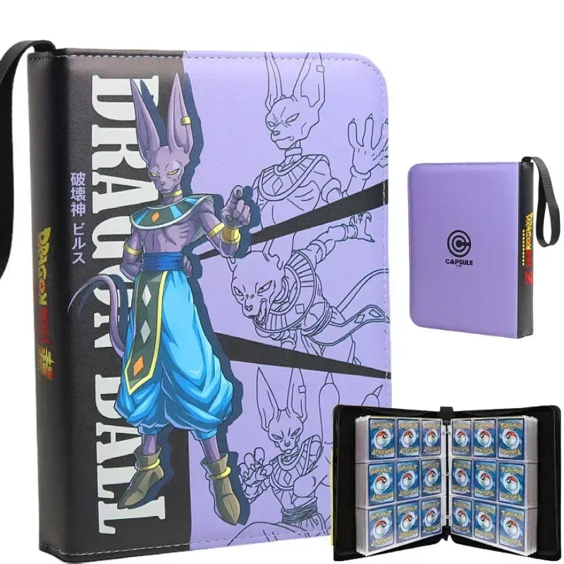 400/900pcs Dragon Ball Anime Card Album Book Collection Card Storage Folder Hold Vegeta Iv Game Cards Binder Holder Collect Gift