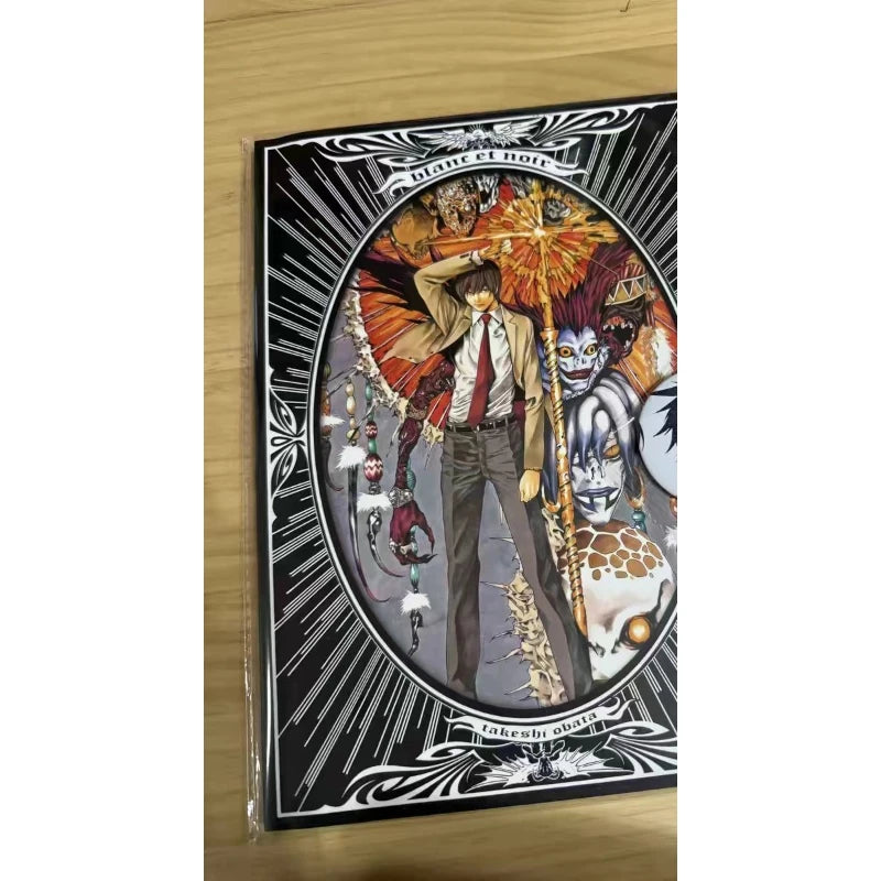 Death Note Takeshi Obata Art Book Paperback Version Artwork Anime Setting Book Manga Light Yagami L Misa Amane Comic Manga