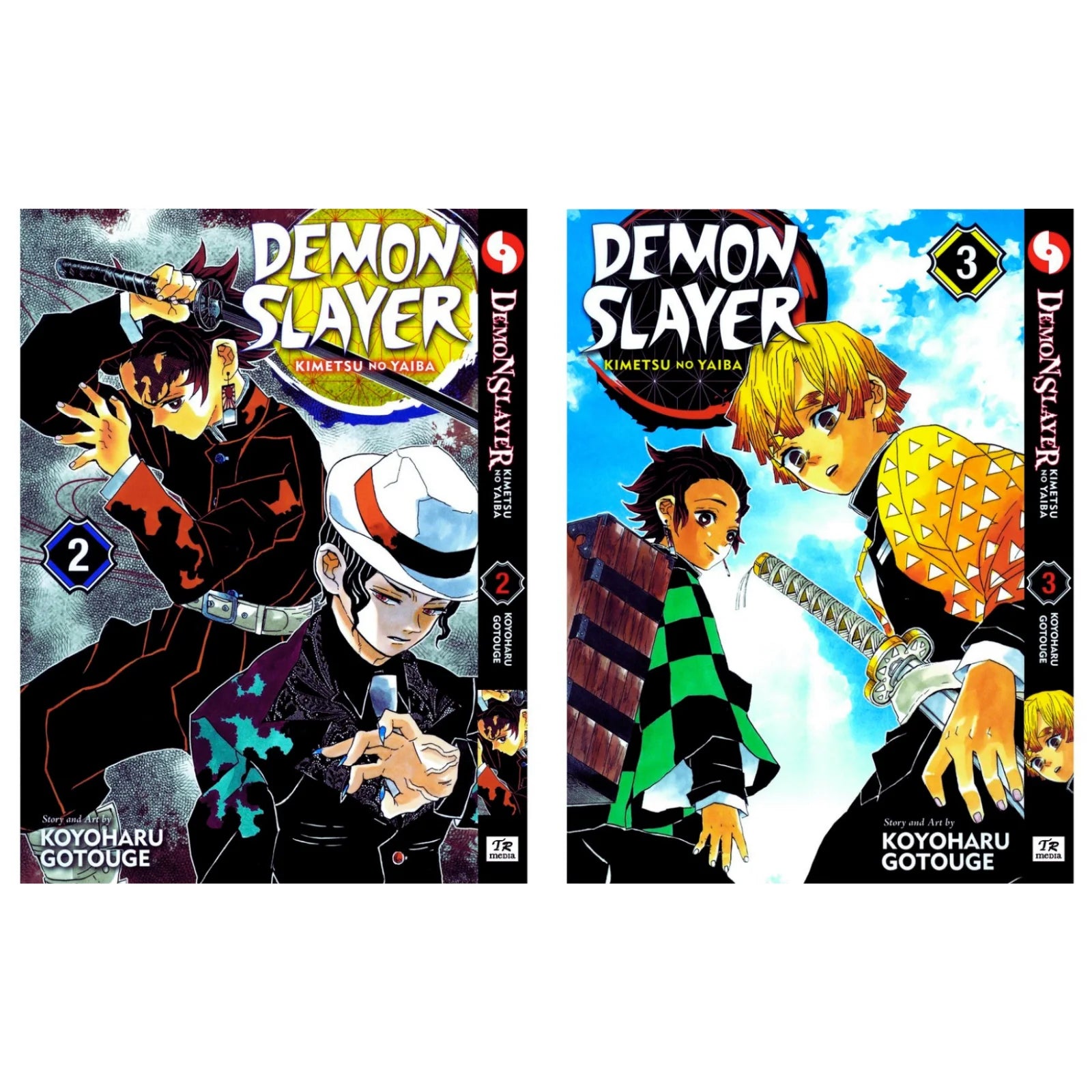 23 Books Anime Demon Slayer Kimetsu No Yaiba Manga Volume 1-23 English Version Comic Book