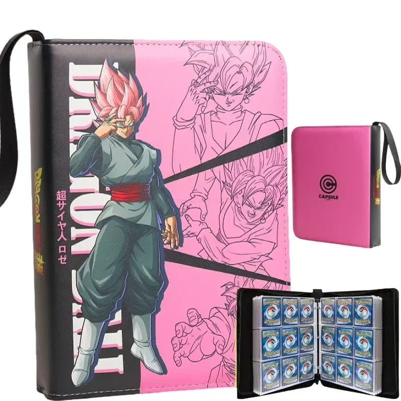 400/900pcs Dragon Ball Anime Card Album Book Collection Card Storage Folder Hold Vegeta Iv Game Cards Binder Holder Collect Gift