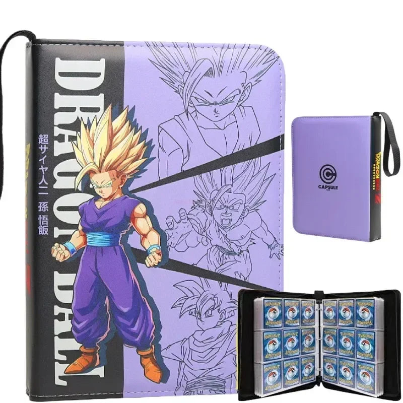 400/900pcs Dragon Ball Anime Card Album Book Collection Card Storage Folder Hold Vegeta Iv Game Cards Binder Holder Collect Gift
