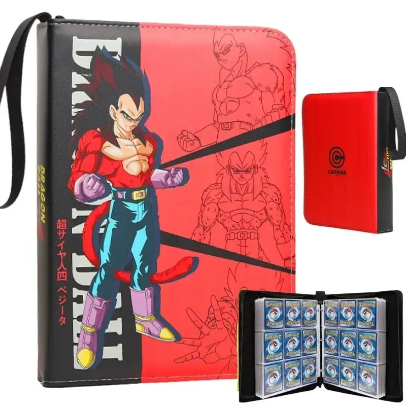 400/900pcs Dragon Ball Anime Card Album Book Collection Card Storage Folder Hold Vegeta Iv Game Cards Binder Holder Collect Gift
