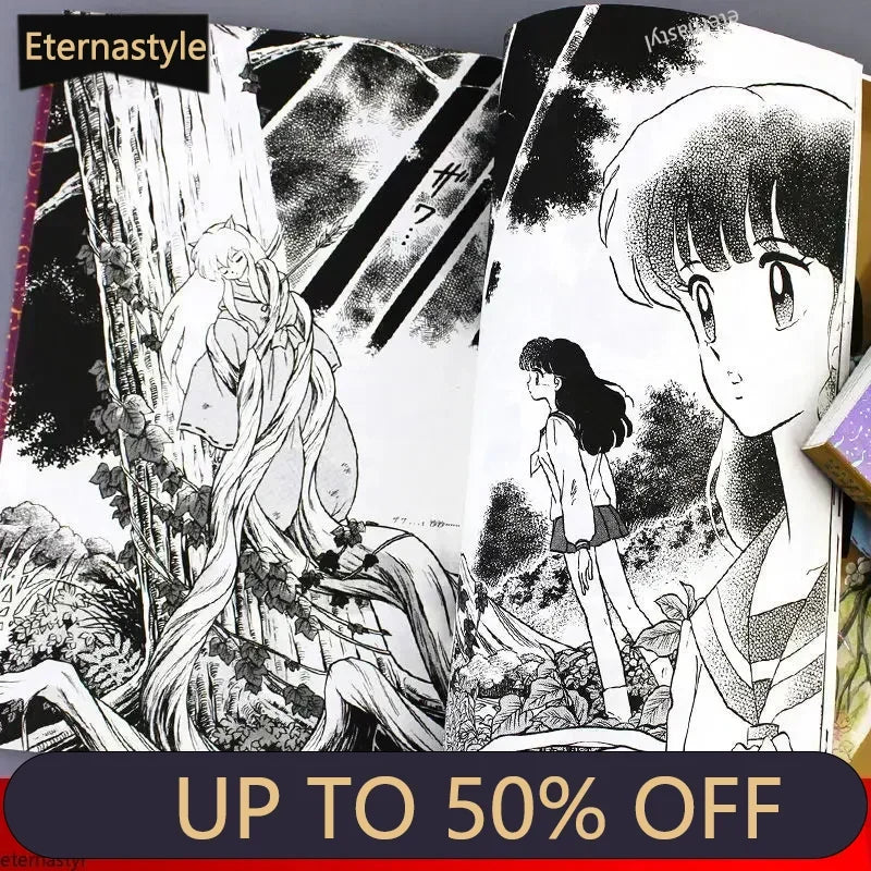 EternastyleJapanese Manga Books Complete Set Of Genuine (Inuyasha) 1-56 Books Takahashi Rumiko Juvenile Crossover Manga Books