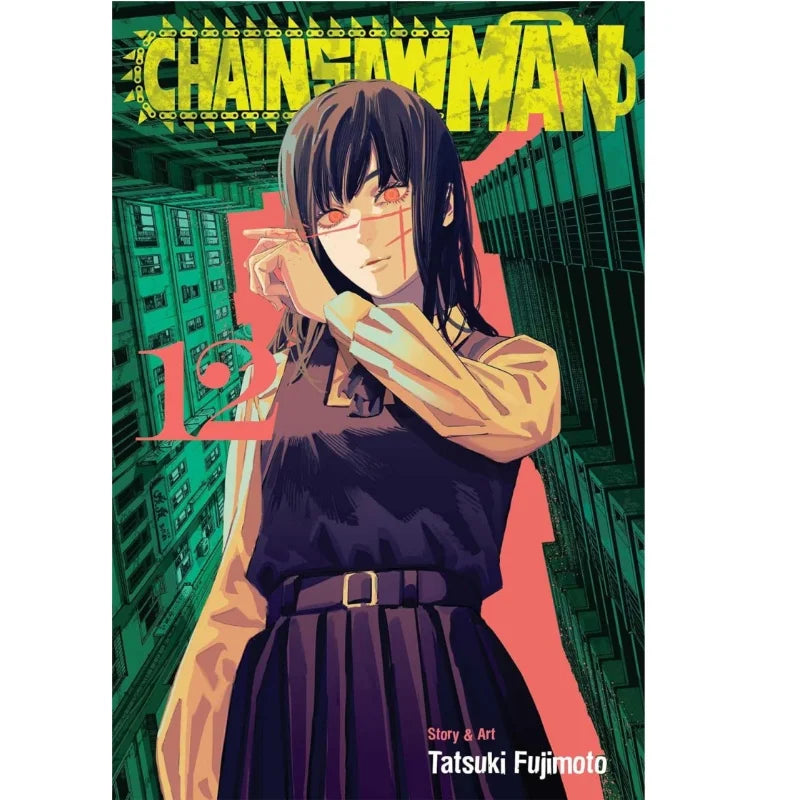 English Original Manga Chainsaw Man, Vol.1-17 Single Volume, Chainsaw Man Manga, Fujimoto Tree, Original Import, English Manga