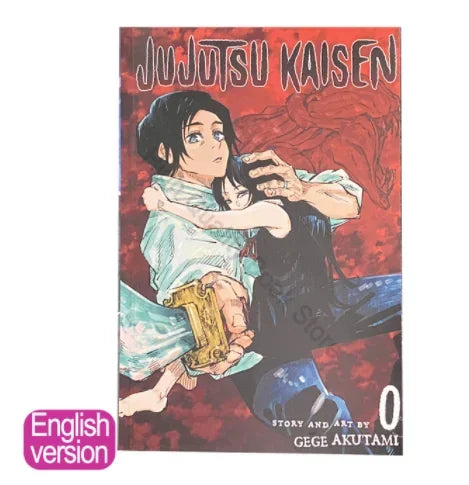 1 Book Anime Jujutsu Kaisen Japan Youth Teens Fantasy Science Mystery Suspense Manga Comic Book English Split for sale livre