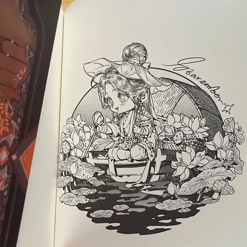 Tian Guan Ci Fu Manga Vol.8 Heaven Official's Blessing Comic Full 2 Books/set by MXTX & STARember With Bonus Bookmarks Postcards