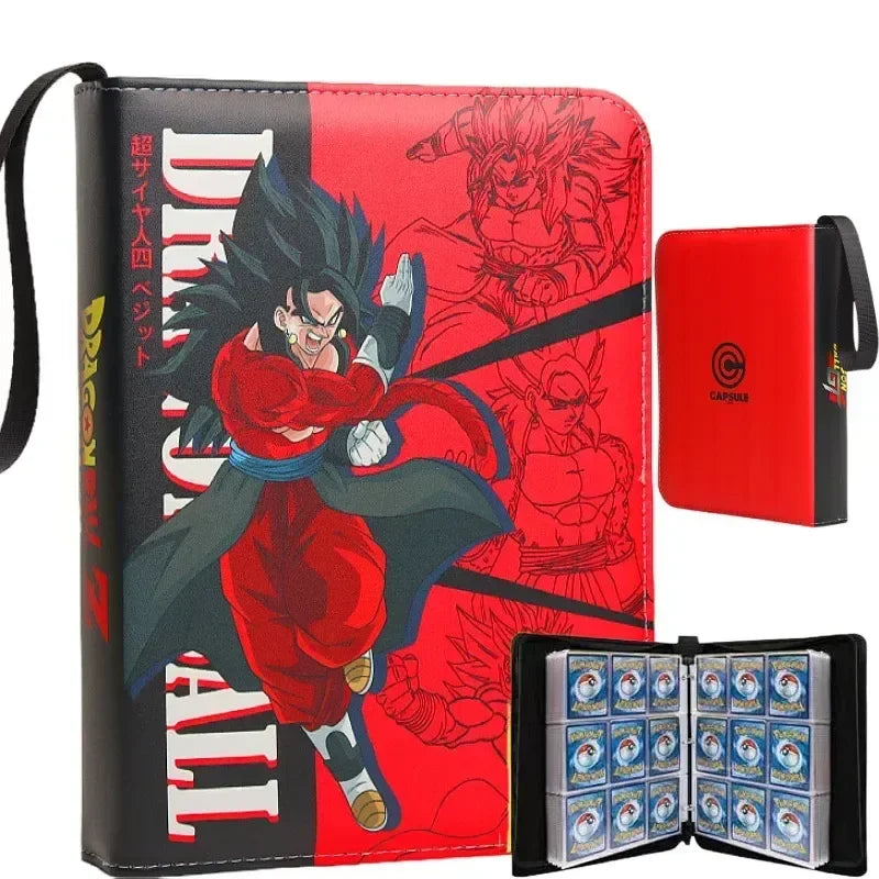 400/900pcs Dragon Ball Anime Card Album Book Collection Card Storage Folder Hold Vegeta Iv Game Cards Binder Holder Collect Gift