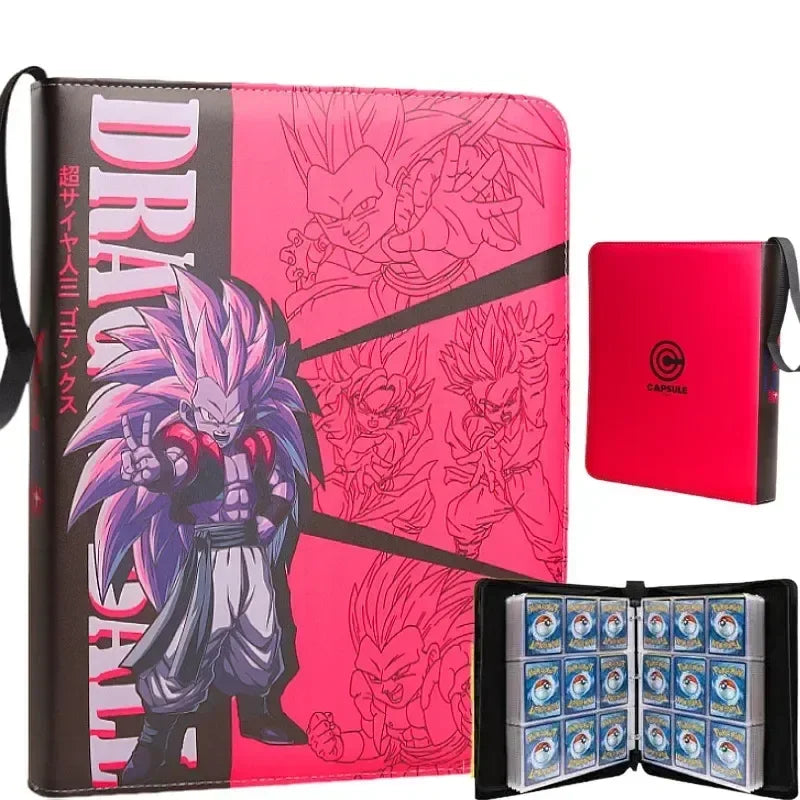 400/900pcs Dragon Ball Anime Card Album Book Collection Card Storage Folder Hold Vegeta Iv Game Cards Binder Holder Collect Gift