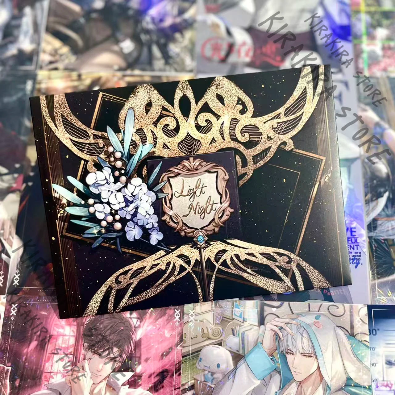 Light and Night Charlie Jesse Envelope Postcard Cosplay Osborn Evan Sariel Anime Bookmark Ornaments Gifts Randomly Thick Card