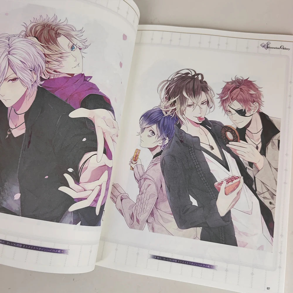 Diabolik Lovers Lunatic Parade Visual Fan Book Anime Otome Game Art Book Illustration Collection book