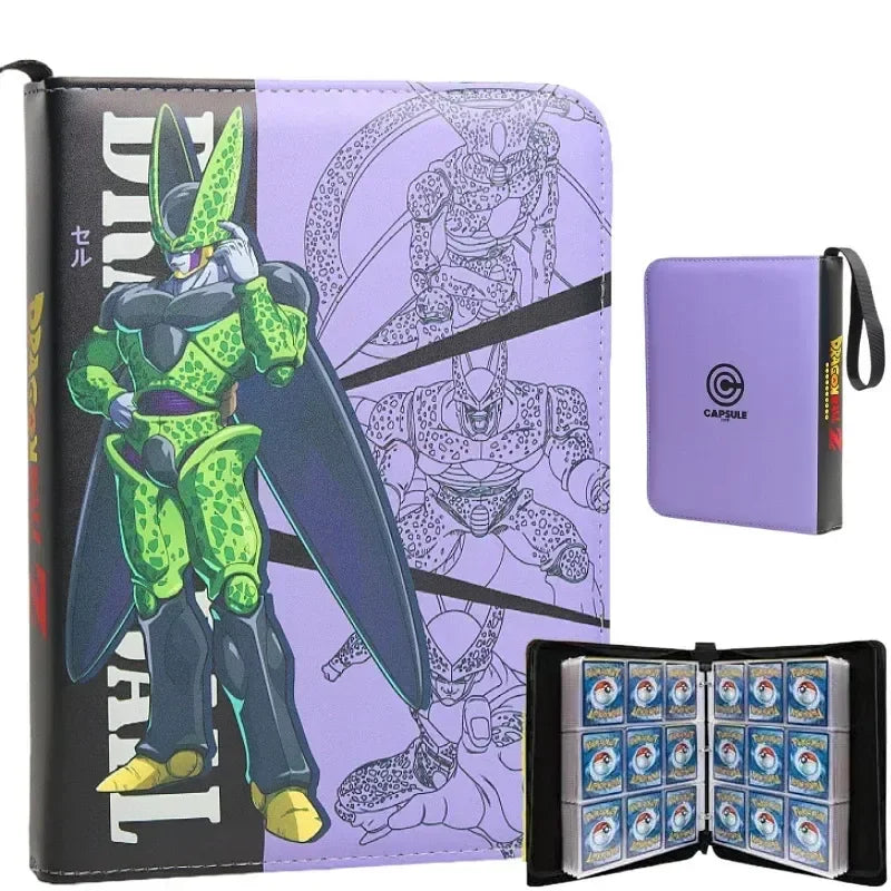 400/900pcs Dragon Ball Anime Card Album Book Collection Card Storage Folder Hold Vegeta Iv Game Cards Binder Holder Collect Gift