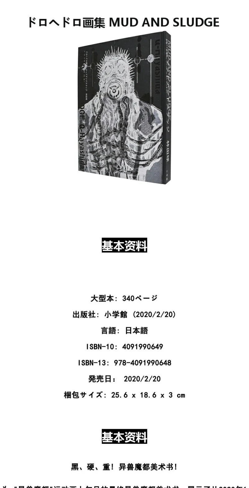 Q Hayashida Original Art Book Illustration Collection Comic Album Manga Dorohedoro Album MUD AND SLUDGE Japanese Version