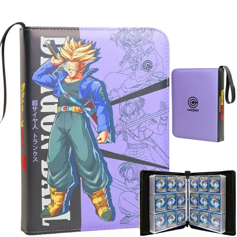 400/900pcs Dragon Ball Anime Card Album Book Collection Card Storage Folder Hold Vegeta Iv Game Cards Binder Holder Collect Gift