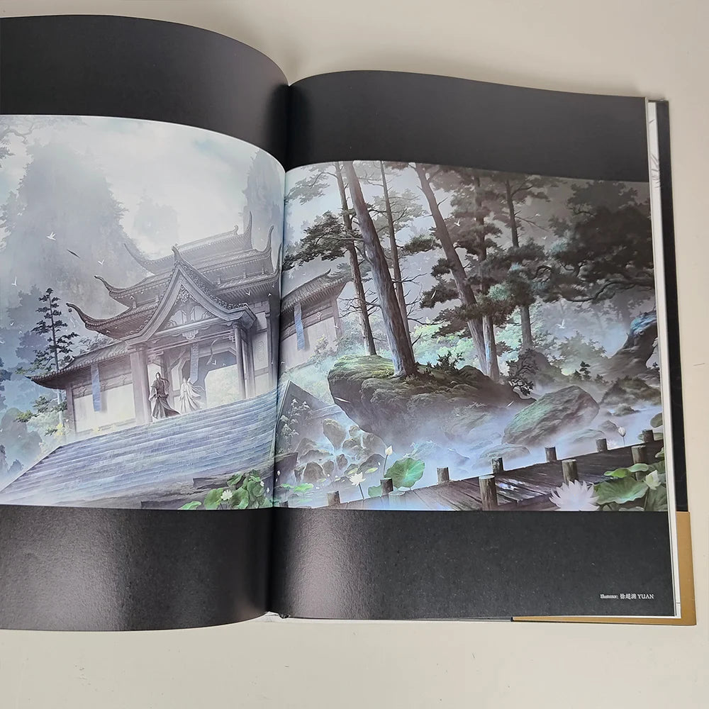 "Used" Xian Yun mo Dao Zu Shi Animation Official Art Album Book Original Author Mxtx Two Male Protagonists Wei Wuxian Lan Wangji
