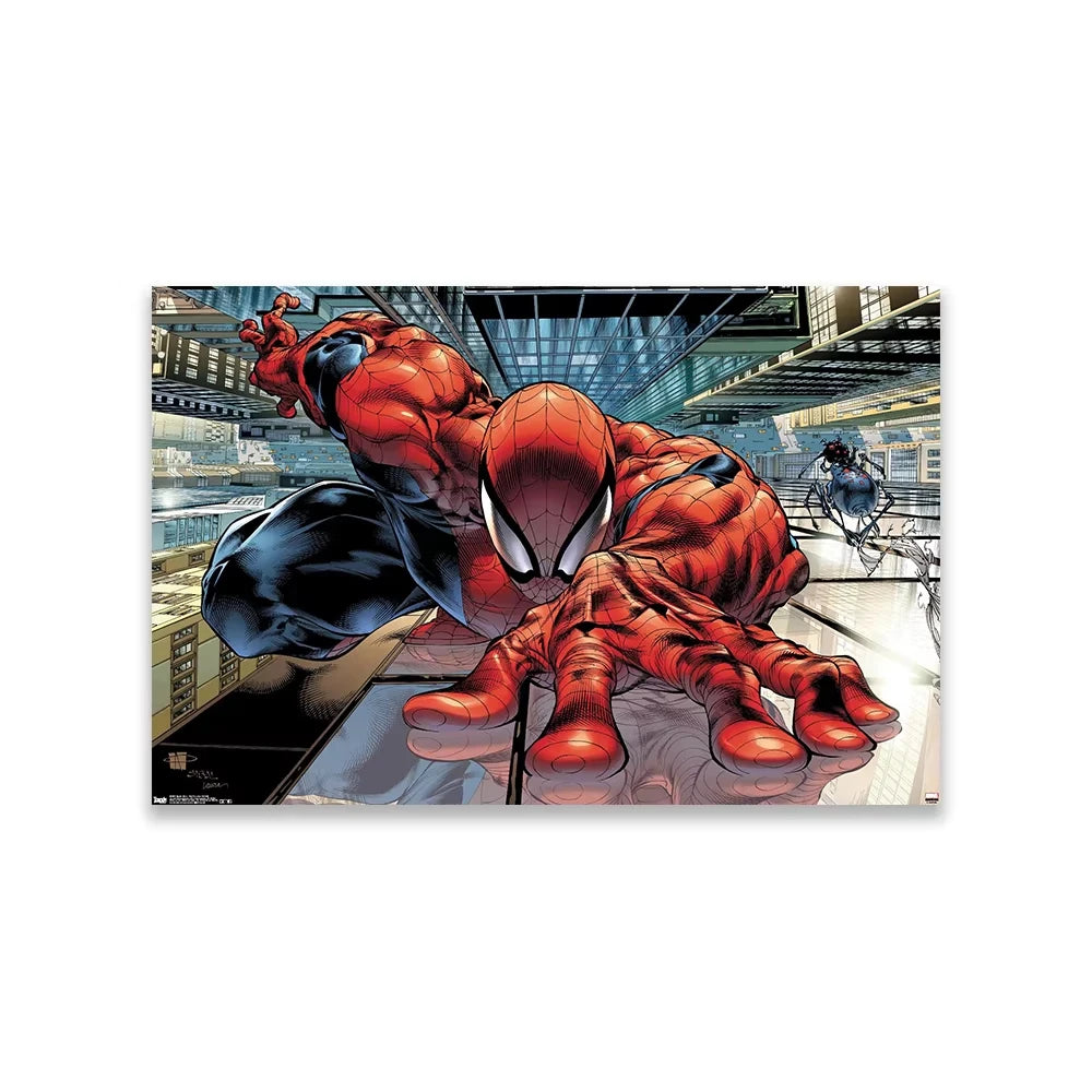 Spider Man  Comics Poster Superhero Cartoon Movie Art Diamond Painting The Amazing Spider Man Prints Bedroom Decoration