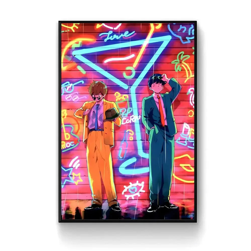 Manga G-Go for It, N-Nakamura! Poster Self-adhesive Paper Print Home Living Room Bedroom Entrance Bar Cafe Art