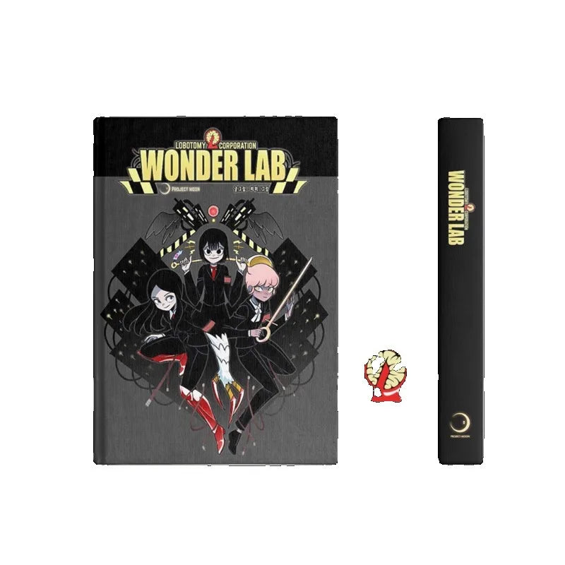 Lobotomy Corporation Manga Comic Wonder Lab Moon Project Art Book Border Bus Artwork Chinese Setting Book Game Merchandise