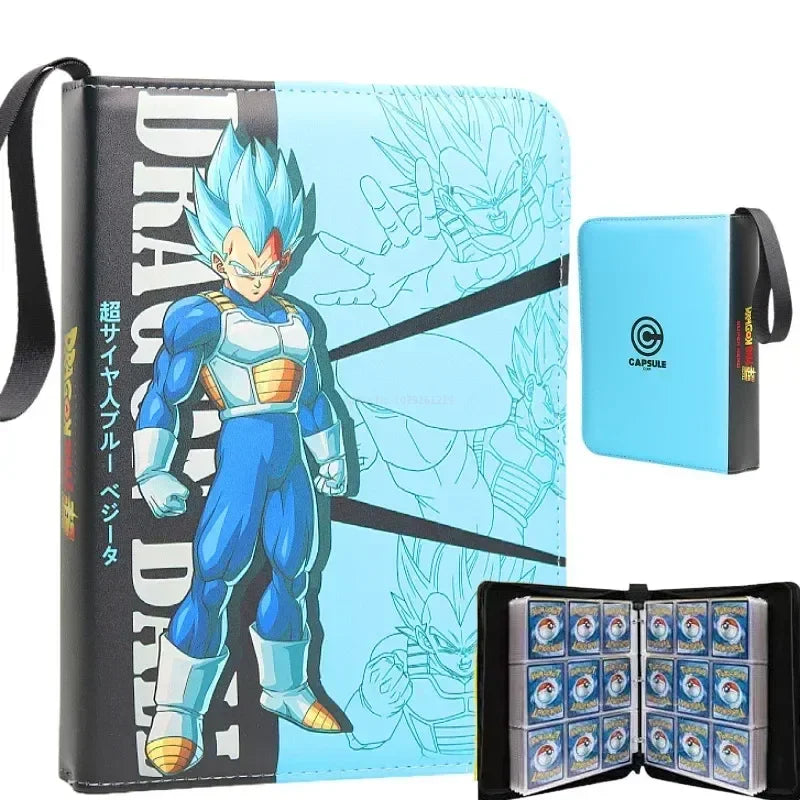 400/900pcs Dragon Ball Anime Card Album Book Collection Card Storage Folder Hold Vegeta Iv Game Cards Binder Holder Collect Gift