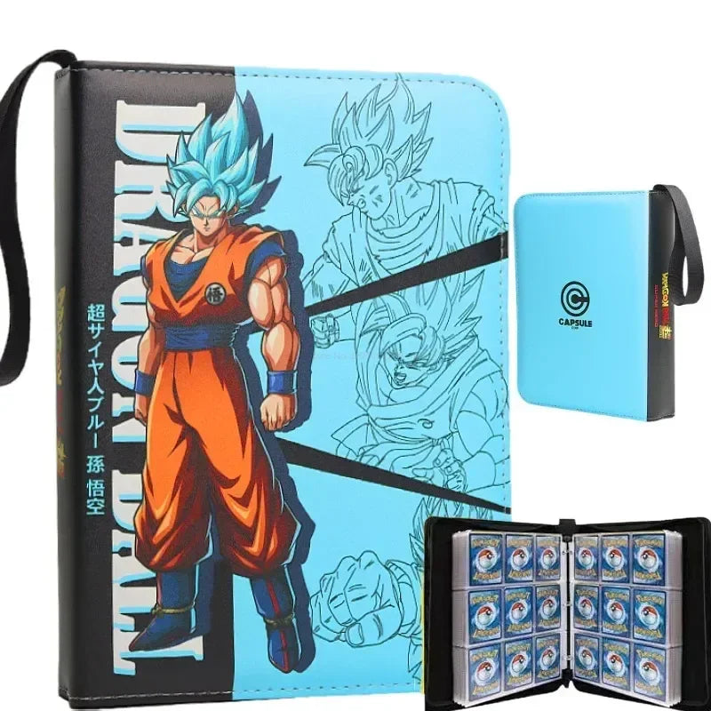 400/900pcs Dragon Ball Anime Card Album Book Collection Card Storage Folder Hold Vegeta Iv Game Cards Binder Holder Collect Gift