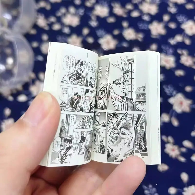BANDAI JoJo's Bizarre Adventure Jump Comics Collectible Mini Manga Capsule Toy Collection Manga Book  Anime Comic