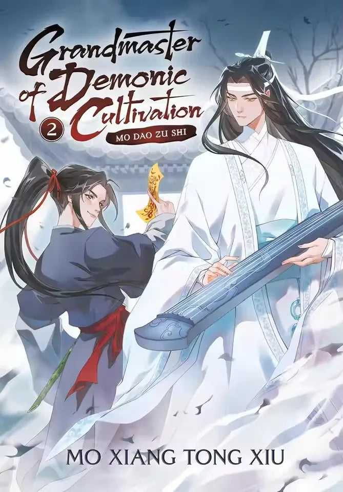 5books/set English fiction books Grandmaster of Demonic Cultivation Mo Dao Zu Shi Novel Vol. 1-5 Comic Book English Manga Novel