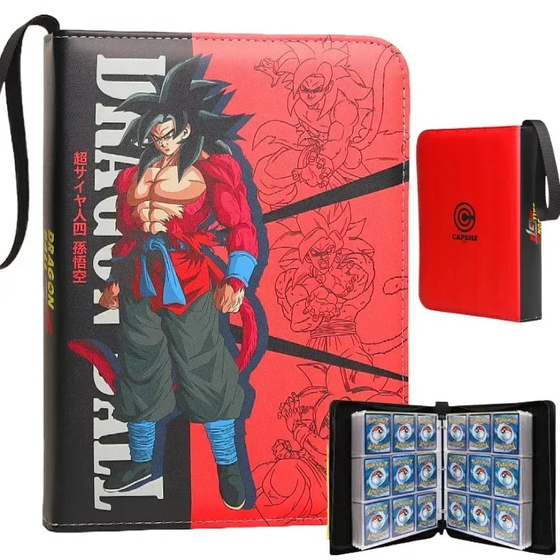 400/900pcs Dragon Ball Anime Card Album Book Collection Card Storage Folder Hold Vegeta Iv Game Cards Binder Holder Collect Gift