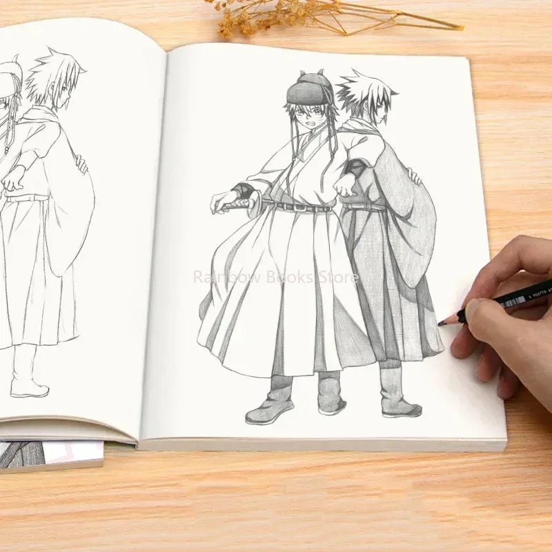 Manga Novice Getting Started Q Version Beautiful Girl Beautiful Boy Manga Copying Material Beautiful Girl Drawing Tutorial Book