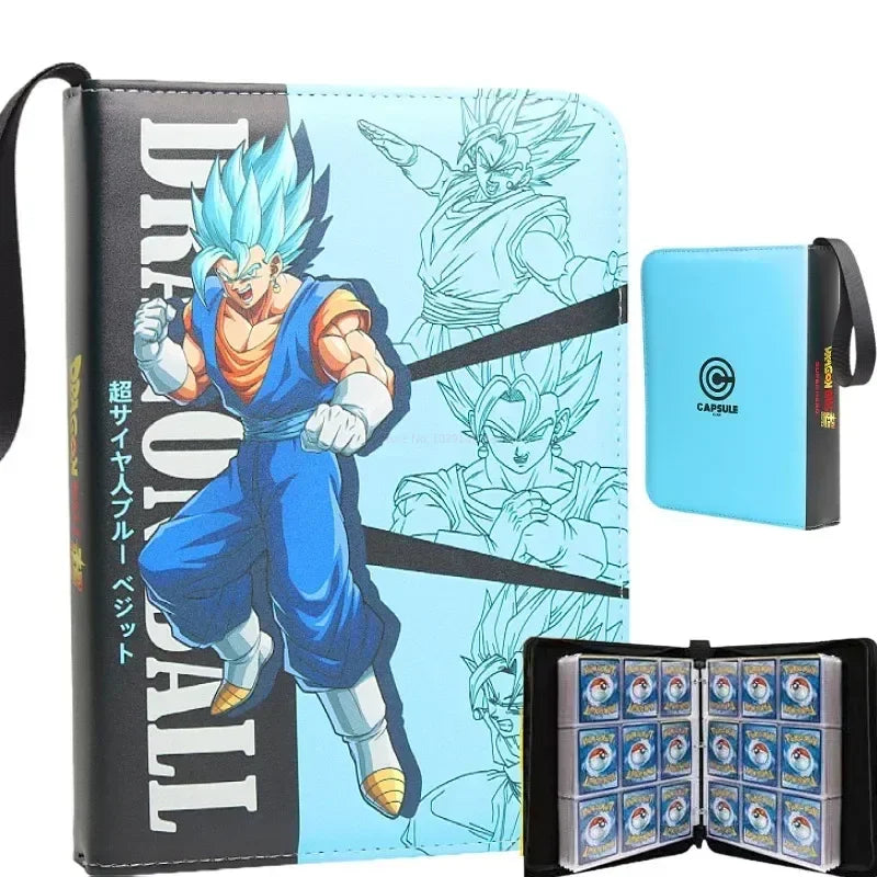 400/900pcs Dragon Ball Anime Card Album Book Collection Card Storage Folder Hold Vegeta Iv Game Cards Binder Holder Collect Gift