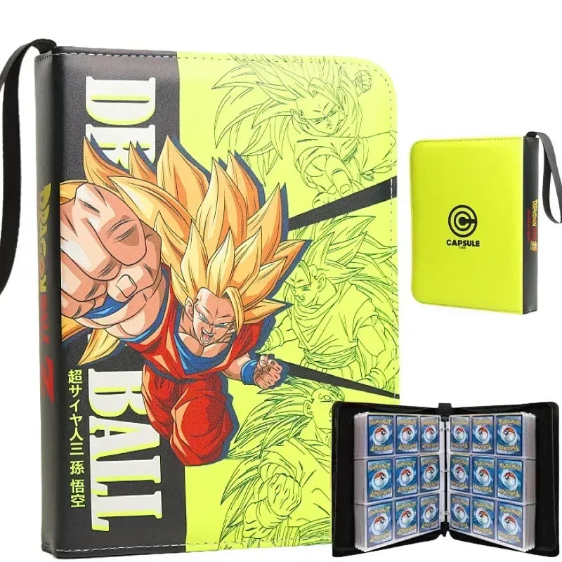 400/900pcs Dragon Ball Anime Card Album Book Collection Card Storage Folder Hold Vegeta Iv Game Cards Binder Holder Collect Gift