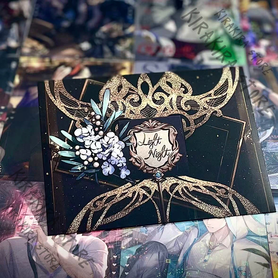 Light and Night Charlie Jesse Envelope Postcard Cosplay Osborn Evan Sariel Anime Bookmark Ornaments Gifts Randomly Thick Card