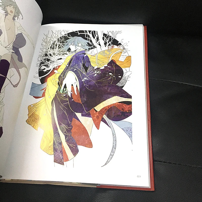 111 Pages Old Xian Art Collection Book illustration Artwork Comic Cartoon Characters Painting Collection Drawing Book for adult