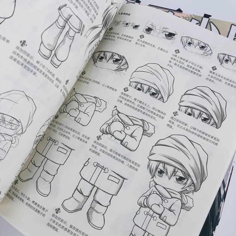 Manga Drawing Guide for Absolute Beginners Comprehensive Basic Skills Step-by-Step Sketching Tutorial Book