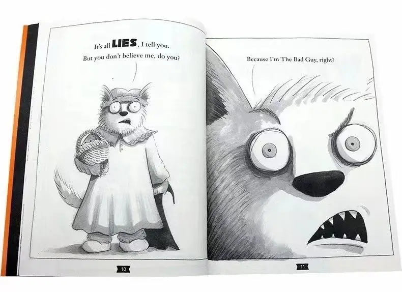 Original English Version I Am The Bad Guys The Bad Guys: The Dangdang Comic Books for Children  Books for Kids