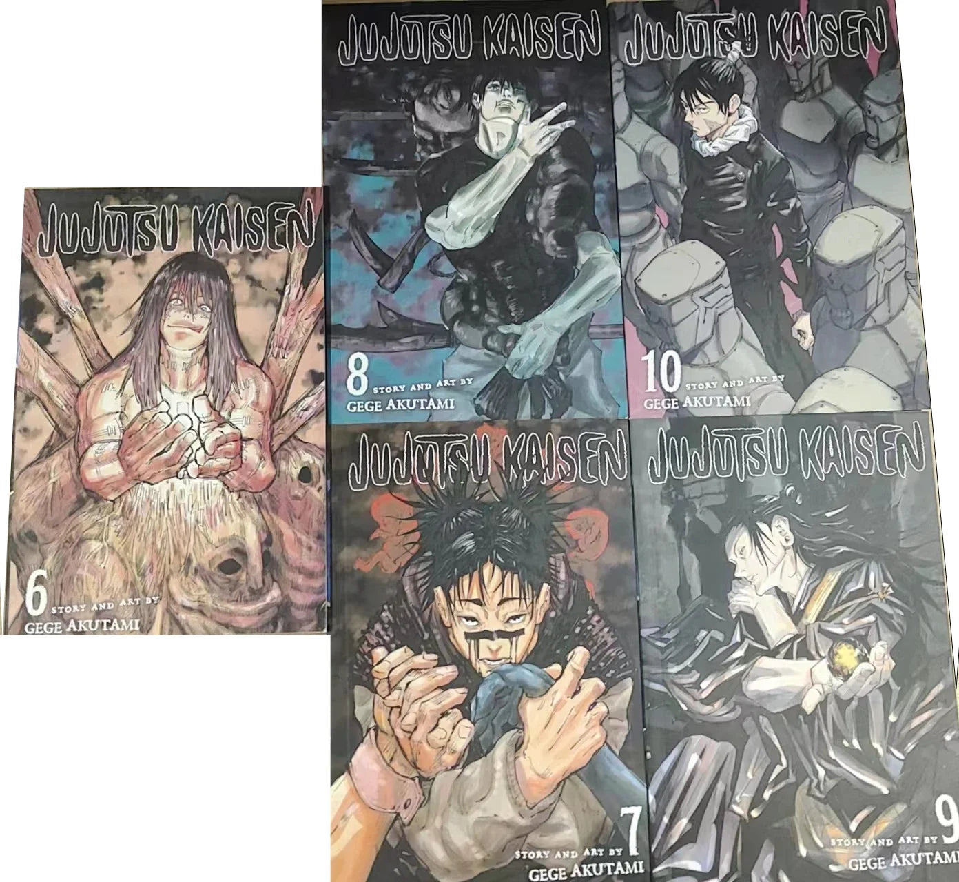 Anime Jujutsu Kaisen Japan Youth Teens Fantasy Science Mystery Suspense English Version Manga Comic Book