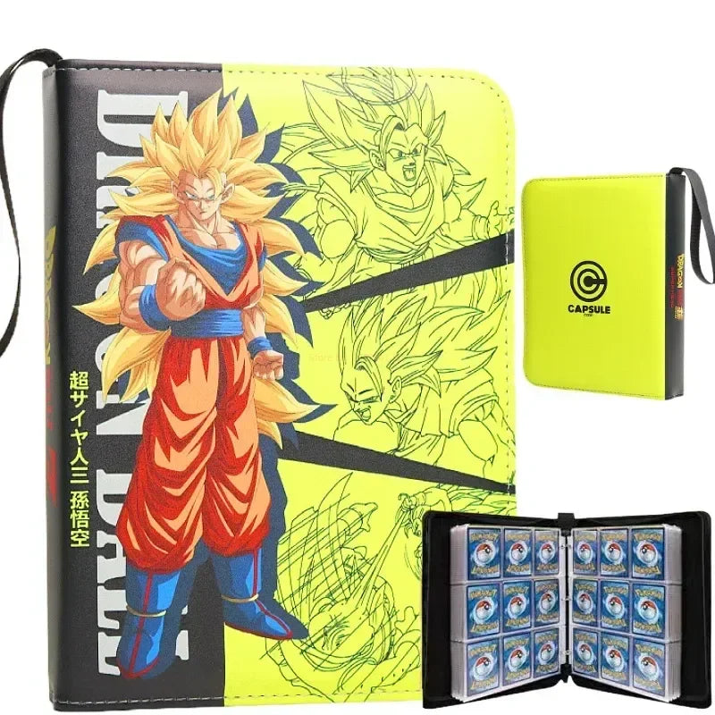 400/900pcs Dragon Ball Anime Card Album Book Collection Card Storage Folder Hold Vegeta Iv Game Cards Binder Holder Collect Gift