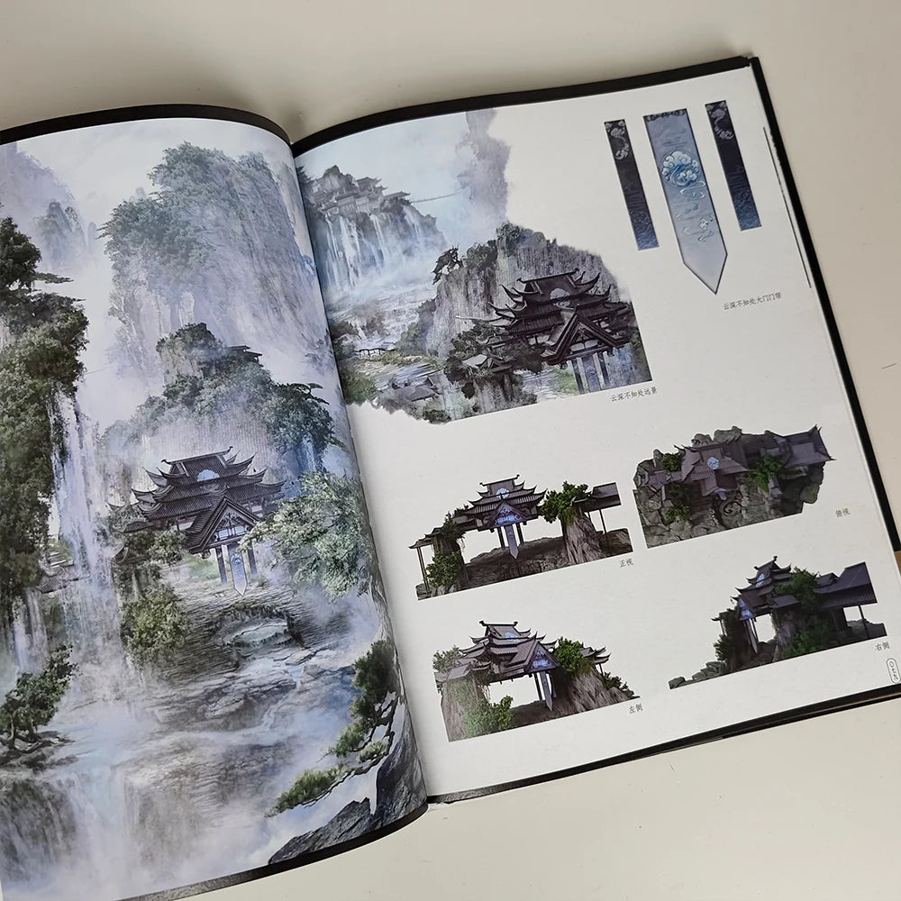 "Used" Xian Yun mo Dao Zu Shi Animation Official Art Album Book Original Author Mxtx Two Male Protagonists Wei Wuxian Lan Wangji